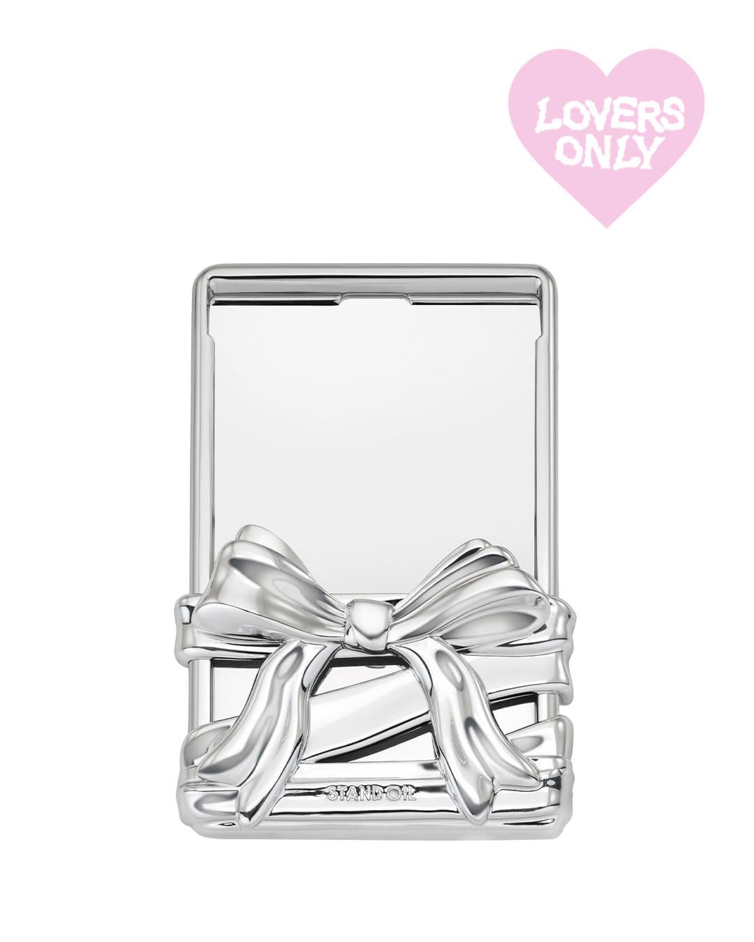 [LOVERS ONLY] Bow Card Holder · 보우 카드 홀더 / 실버