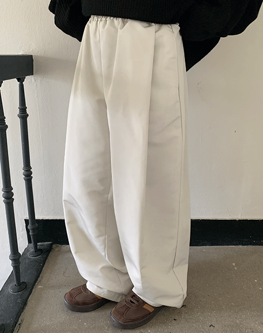 【BAON】23SS★ [BAONHOUSE] Goven balloon pants 바온 [BAONHOUSE] Goven balloon pants (3color) - 위시버킷