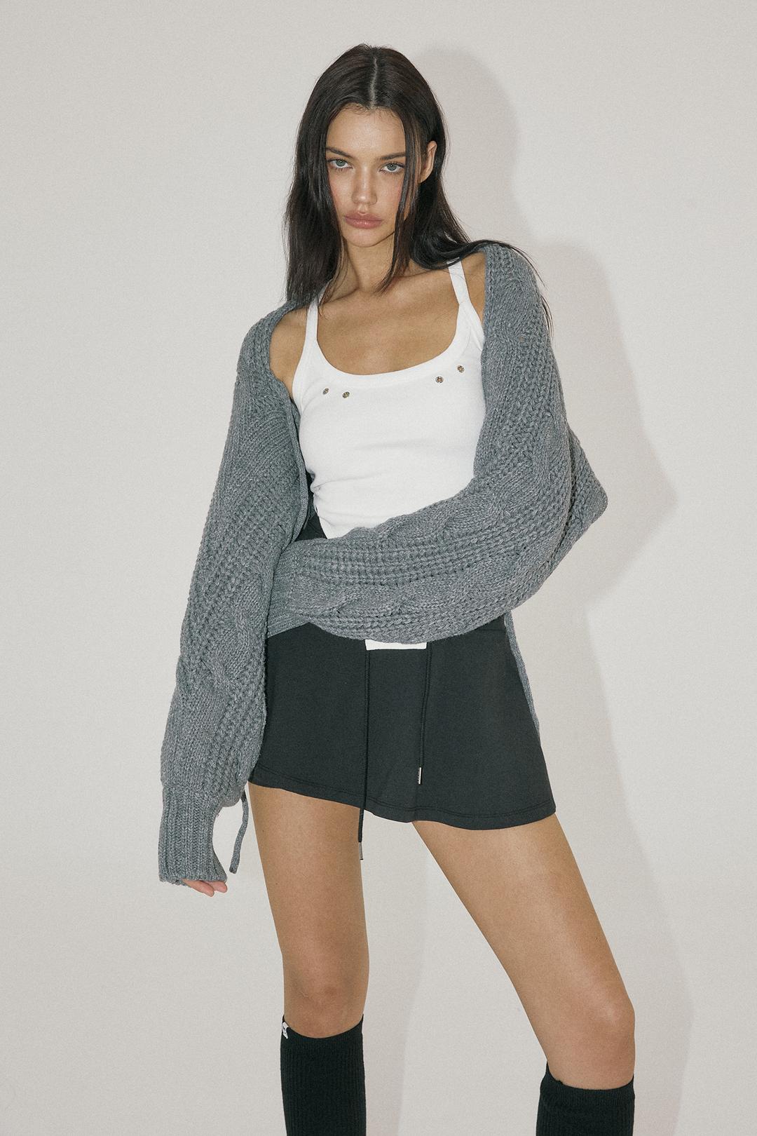 [2nd pre-order] Cable baggy bolero