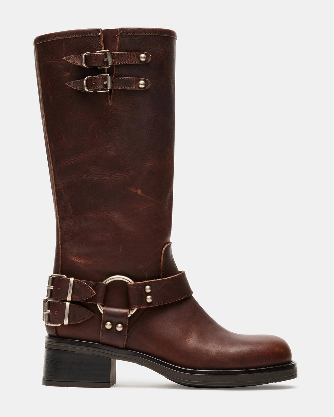 ASTOR BROWN LEATHER - BROWN LEATHER / 5 / 207