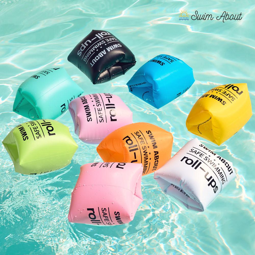 스윔어바웃 롤업 암링 튜브 팔튜브 미니튜브 수영 보조용품 성인 아동 어린이 물놀이