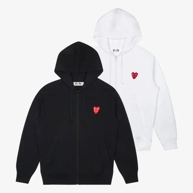 2024년 꼼데가르송 PLAY CDG 후드집업 2컬러 남녀공용  AX-T294-051