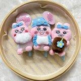 일본 오판츄팬츠토끼 뽀글이 피규어 인형키링 가방열쇠고리