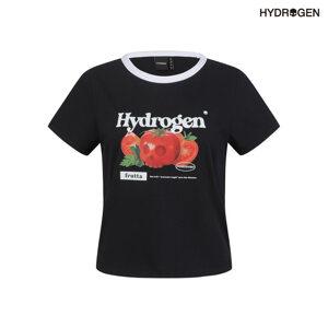 하이드로겐 여성 그로서리 크롭 반팔 티셔츠 H21D2TR615