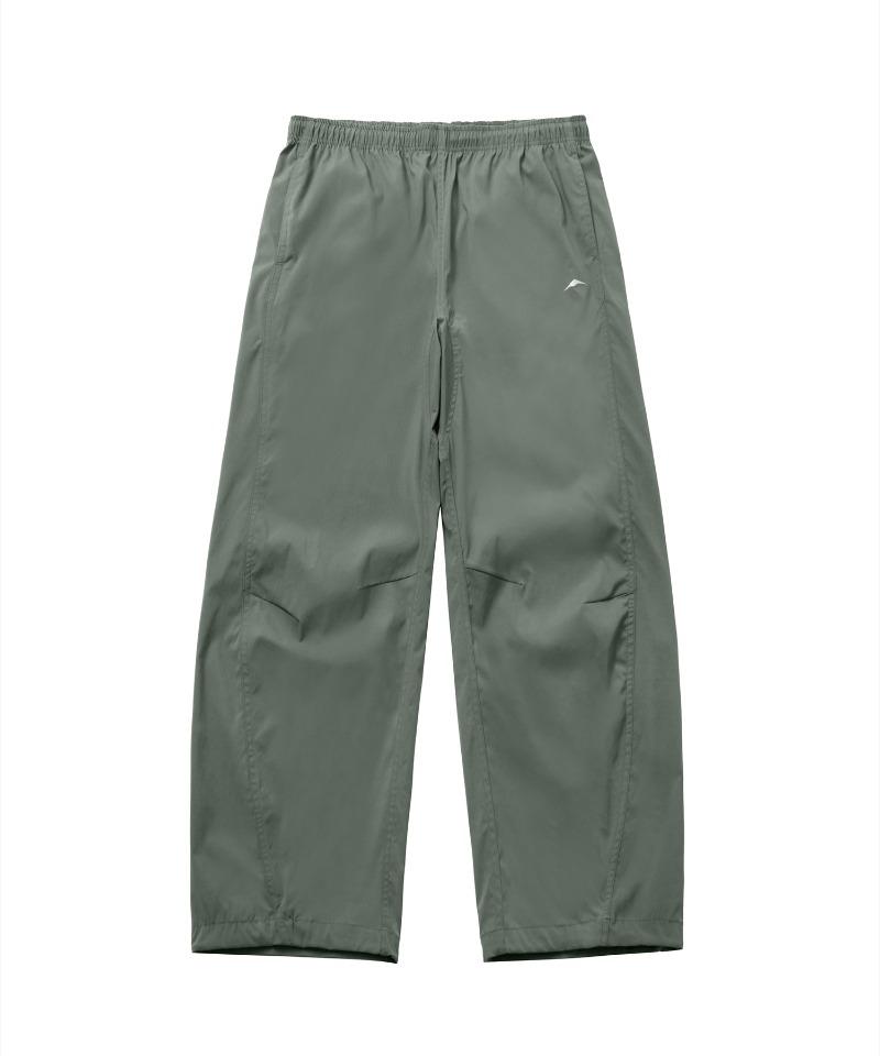 CURVED EASY PANTS (LIGHT OLIVE)