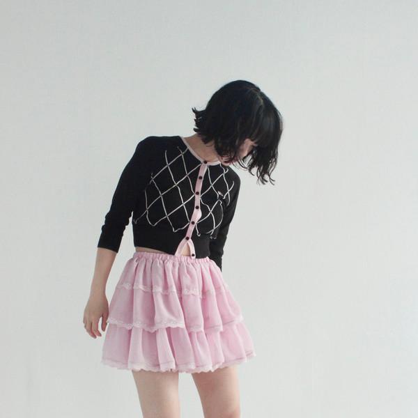 [pepe] perfume skirt (pink) 프리오더