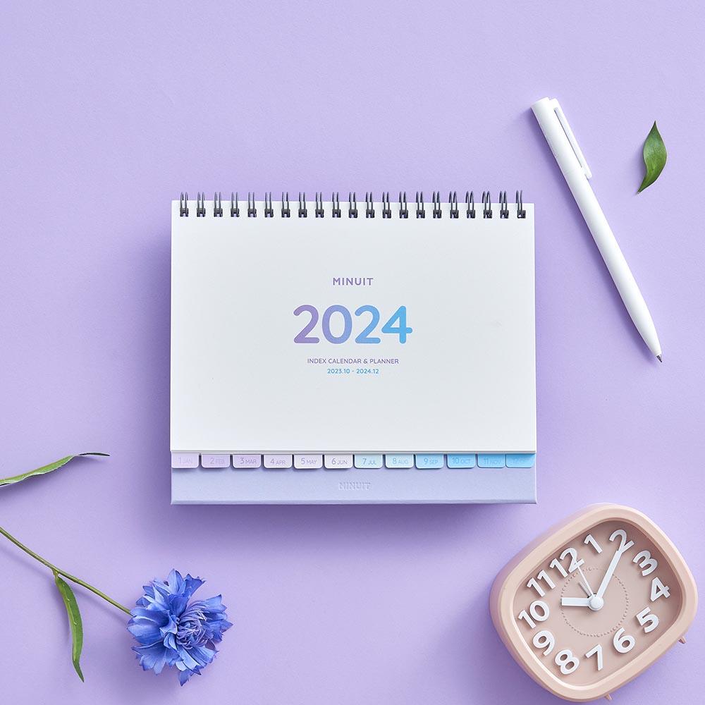 미뉴잇 2024년 달력 탁상 캘린더 모음전