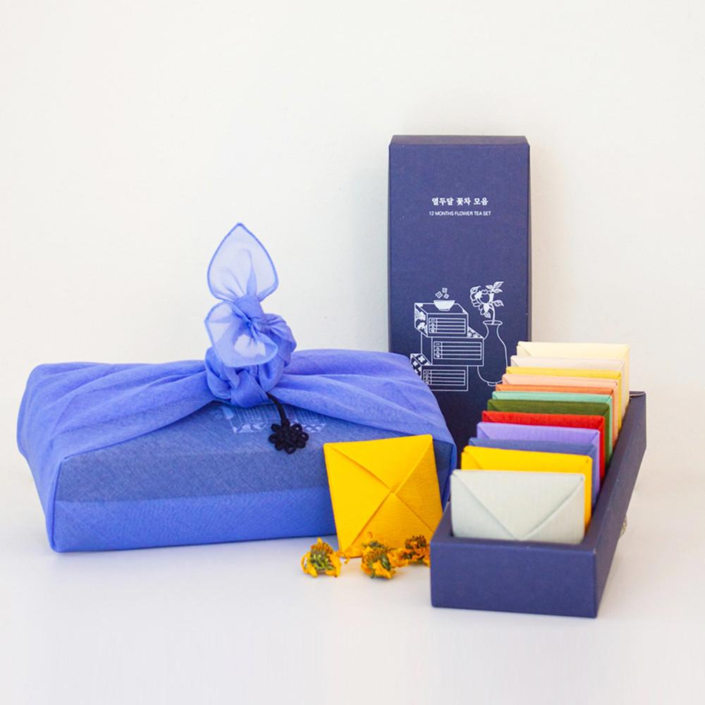 열두달꽃차모음 12months flowertea set [원산지:국산(전라북도 고창군)]
