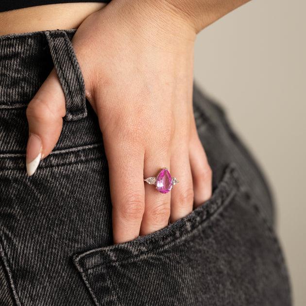 Pink Pearl Shaped Band