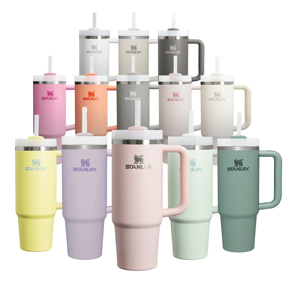 스탠리 텀블러 퀜처 H2.0 플로우스테이트 887ml 대용량 손잡이 텀블러