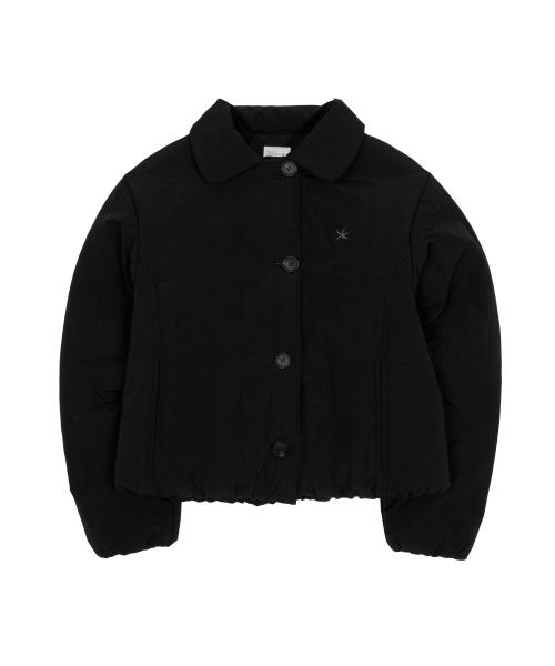 (w) TCM round collar padding (black)