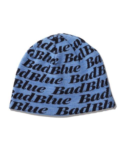 Pattern Beanie Skyblue