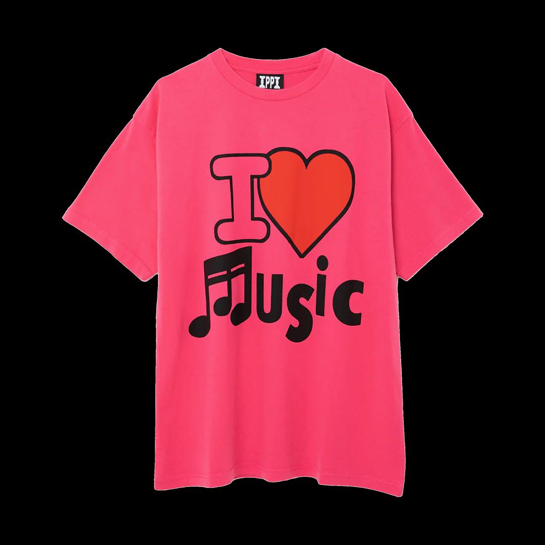 Public Possession I Love Musik T-shirt