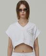 PIP TOP IN WHITE
