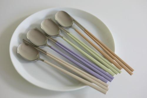 쿠진 레몬 한식 수저세트