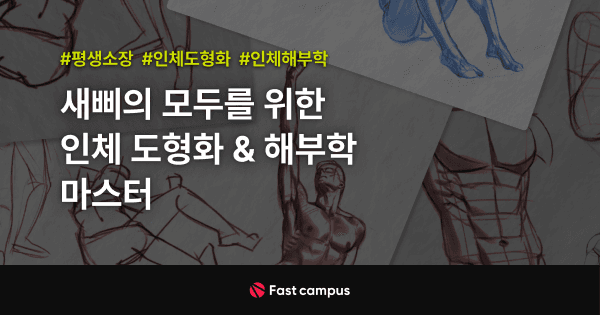 새삐의 모두를 위한 인체도형화 & 해부학 마스터 | 패스트캠퍼스