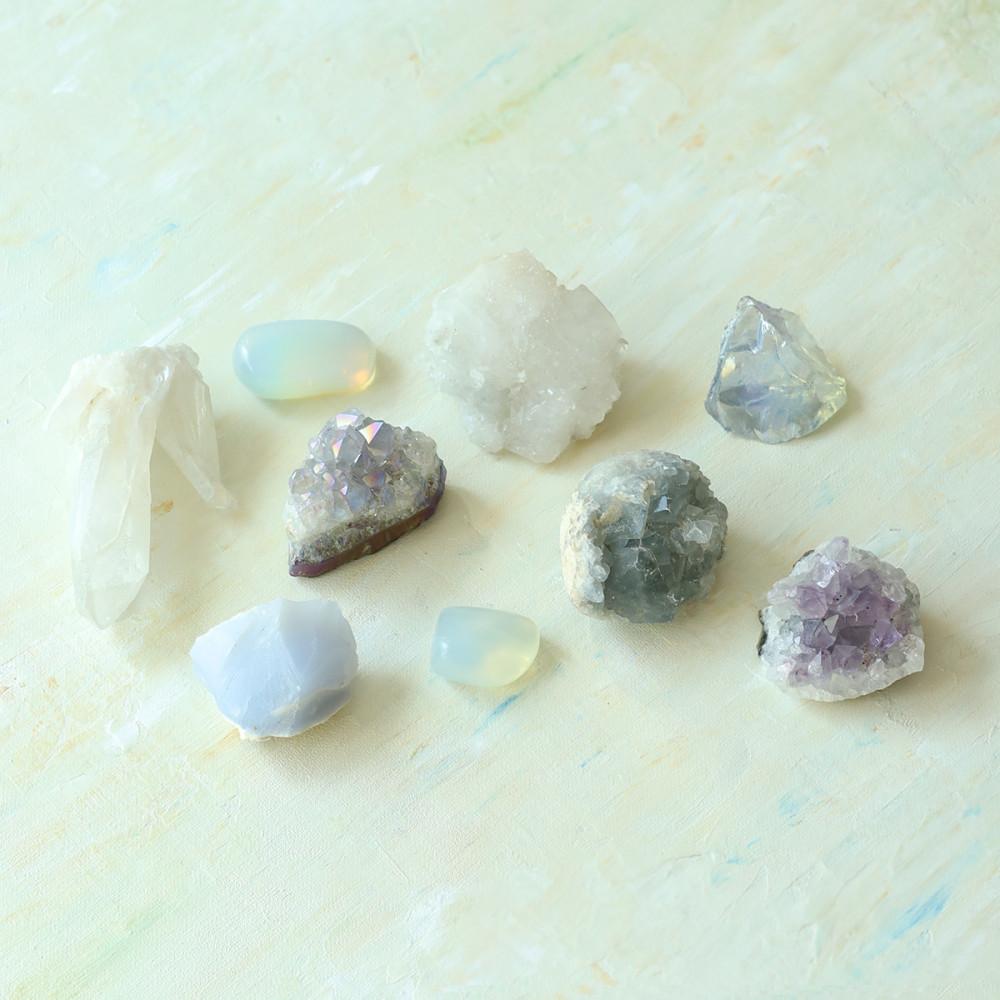 [무료배송] 랜덤박스 스톤오브제 선물세트 핸드스톤 원석아이템 주얼리 룩북 소품 촬영소품