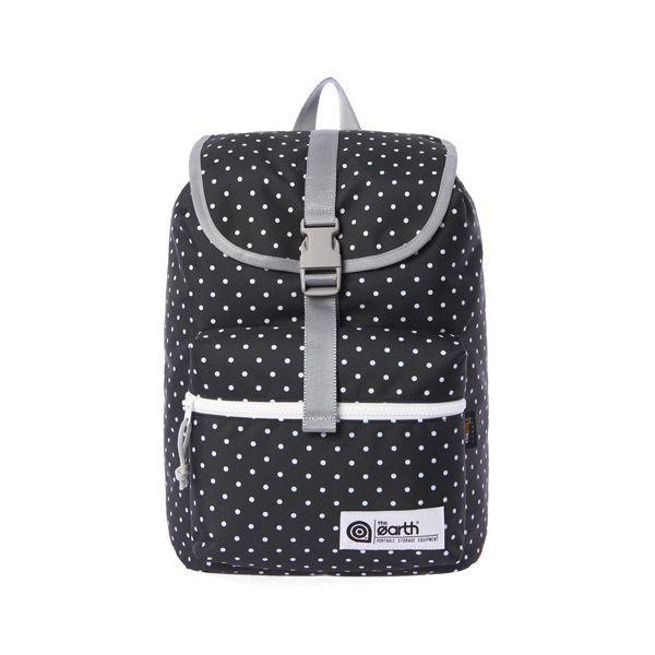 [매장정품] THE EARTH DOT 1-POCKET BACKPACK- BLACK