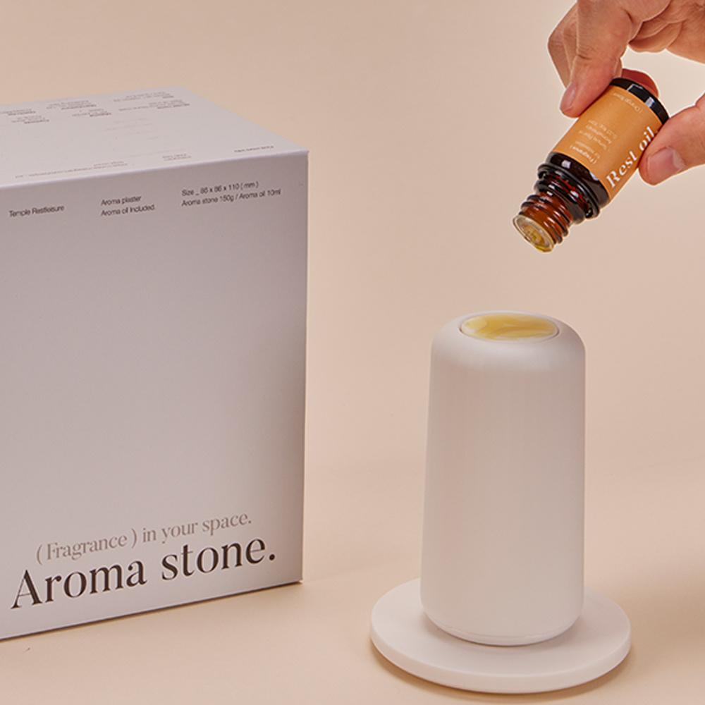 템플 아로마 스톤 & 레스트 오일 SET