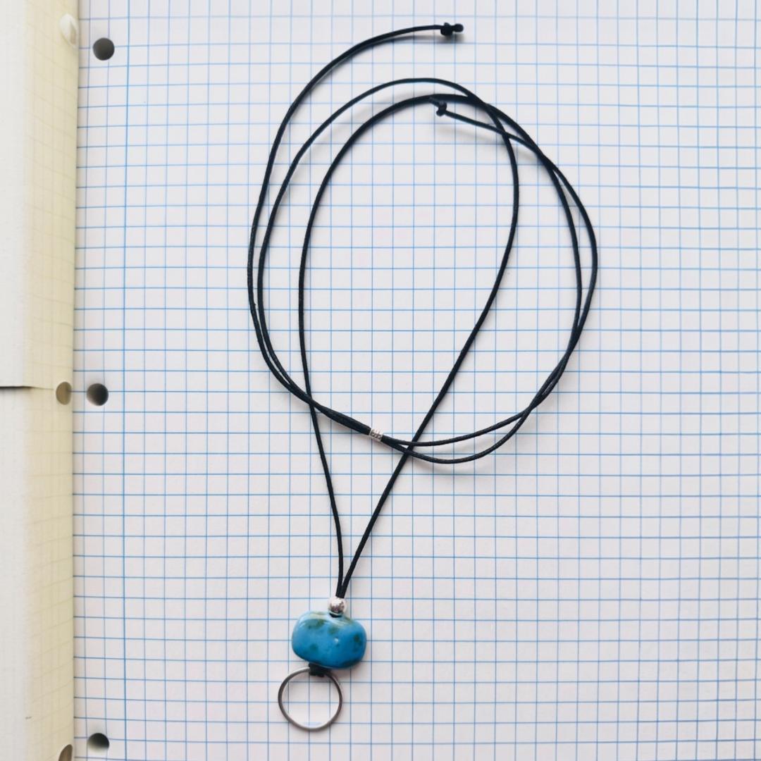 hanging ring necklace