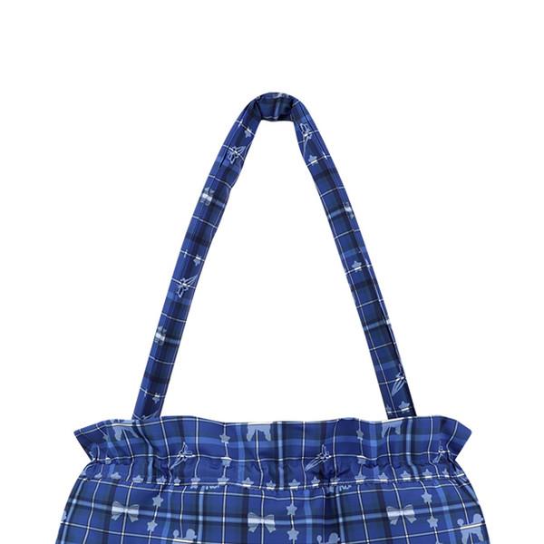 blue rsp check Padding bag