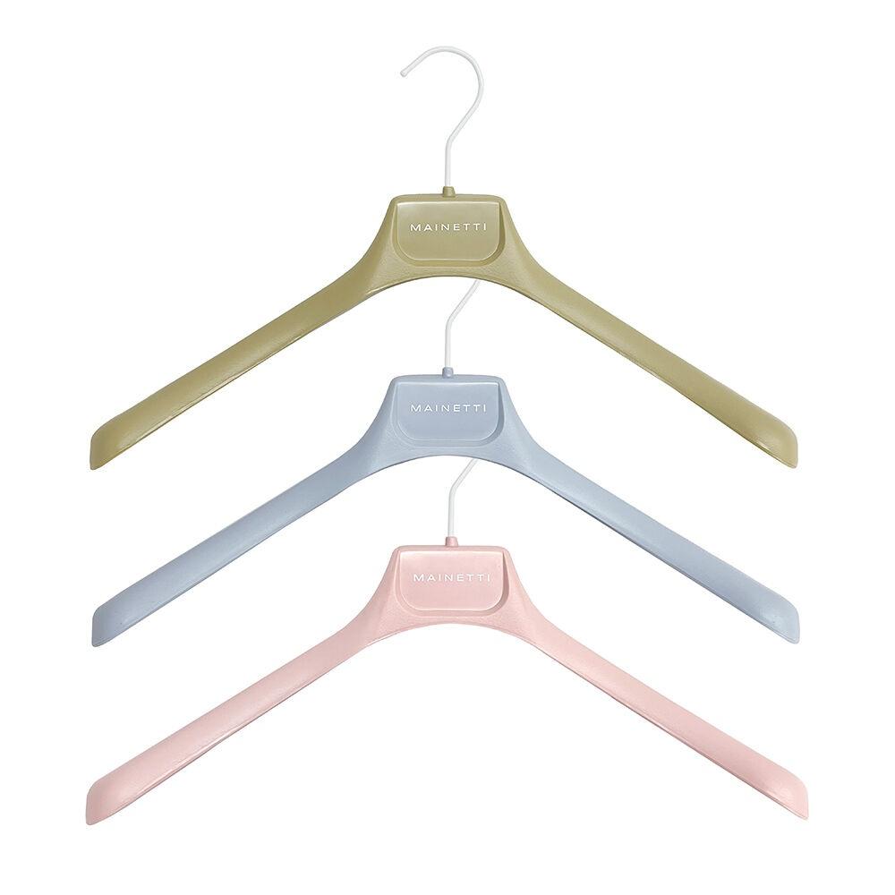 메이네티 플라스틱 파스텔 자켓 옷걸이 12p (3 color)