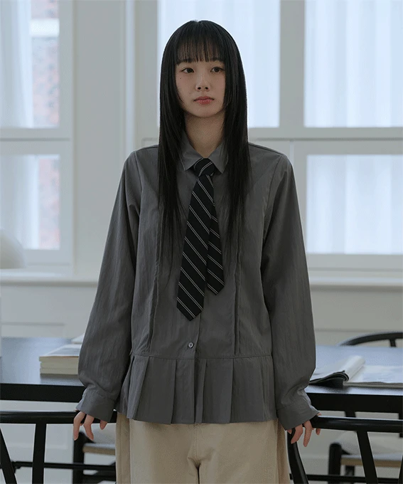 *추천* 다이노 플리츠 모던 셔츠 3color