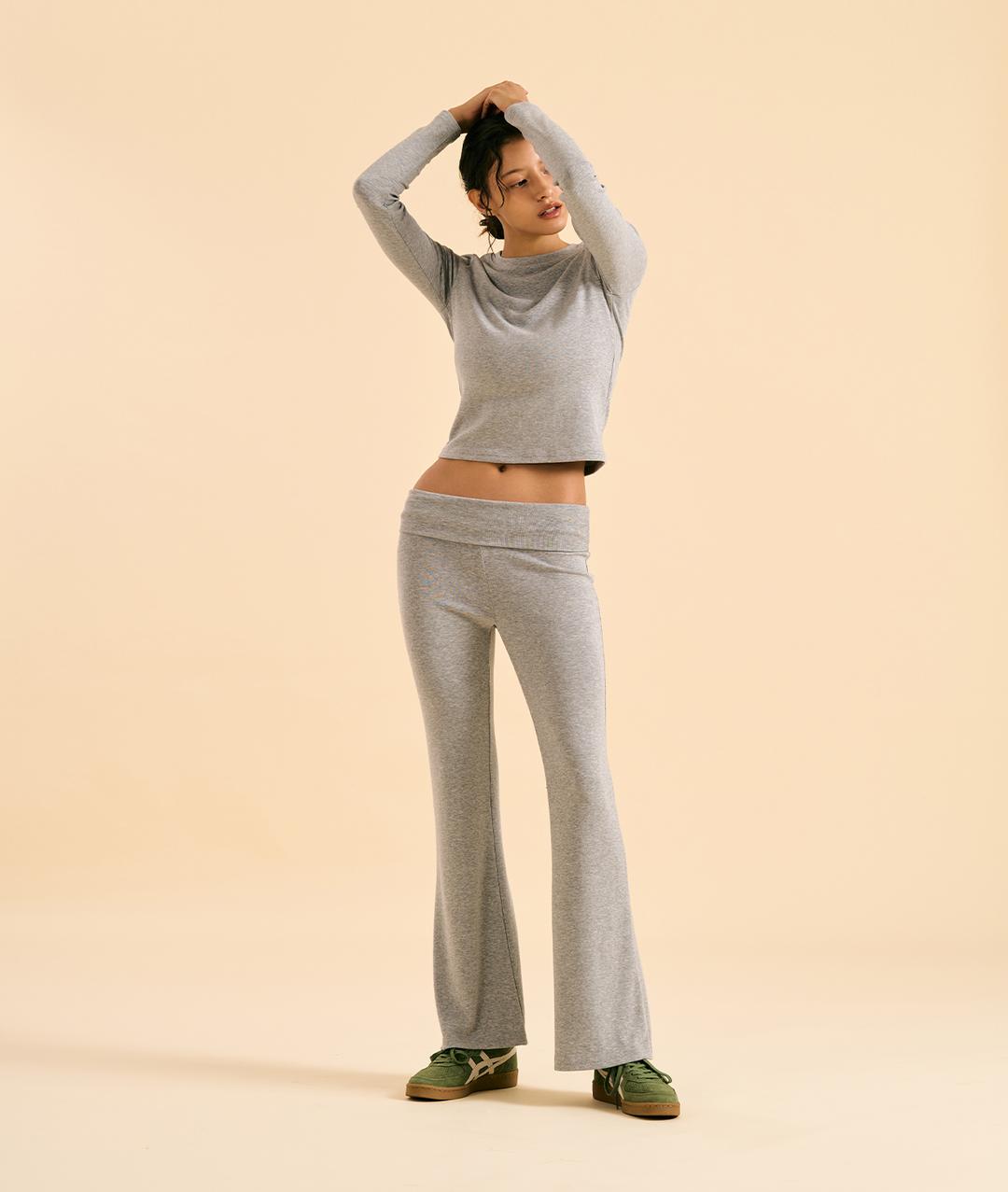 콘치웨어 슬림 로우라이즈 팬츠 (4colors)