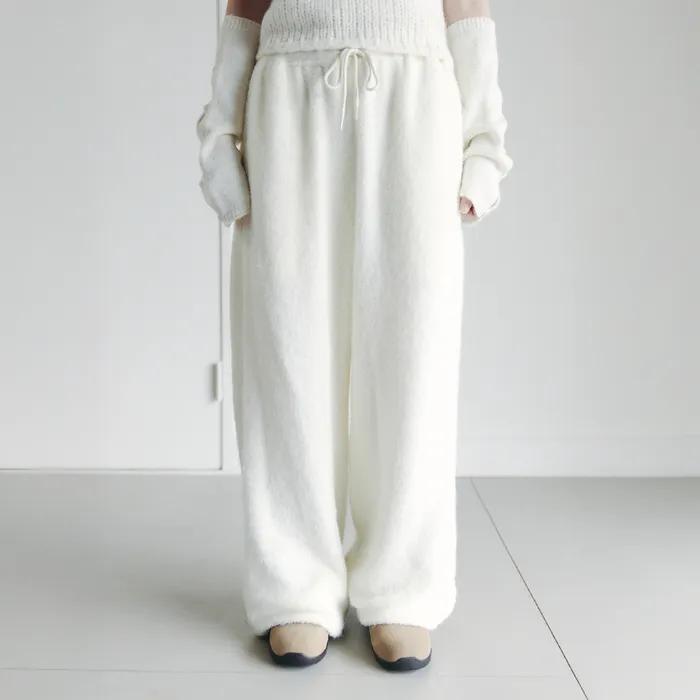 SOFT TERRY JOGGER PANTS_IVORY