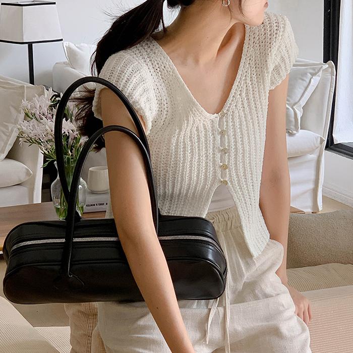 코코블랑 [여름🌴][2천장돌파] 시리 캡소매 니트