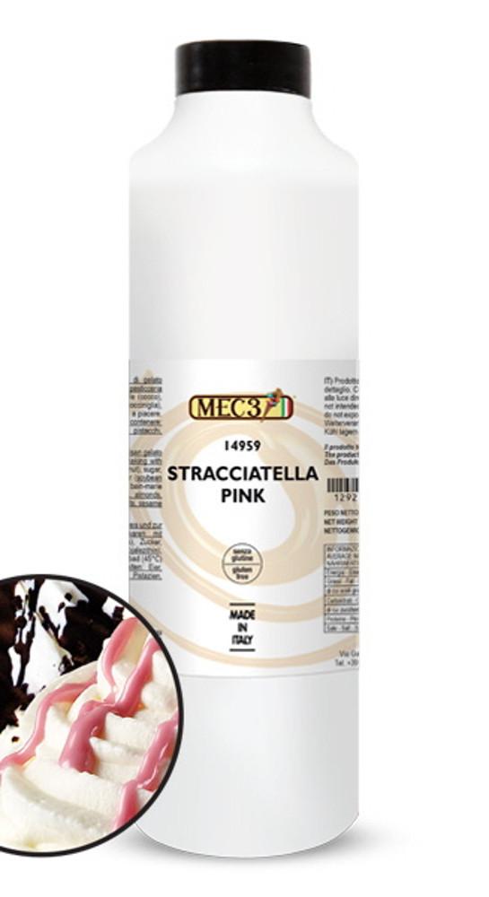 [MEC3 맥쓰리] 스트라치아텔라 PINK(핑크초콜릿 코팅 커버처), 젤라또원료 베이커리원료, 스무디원료 아이스크림원료 에이드원료