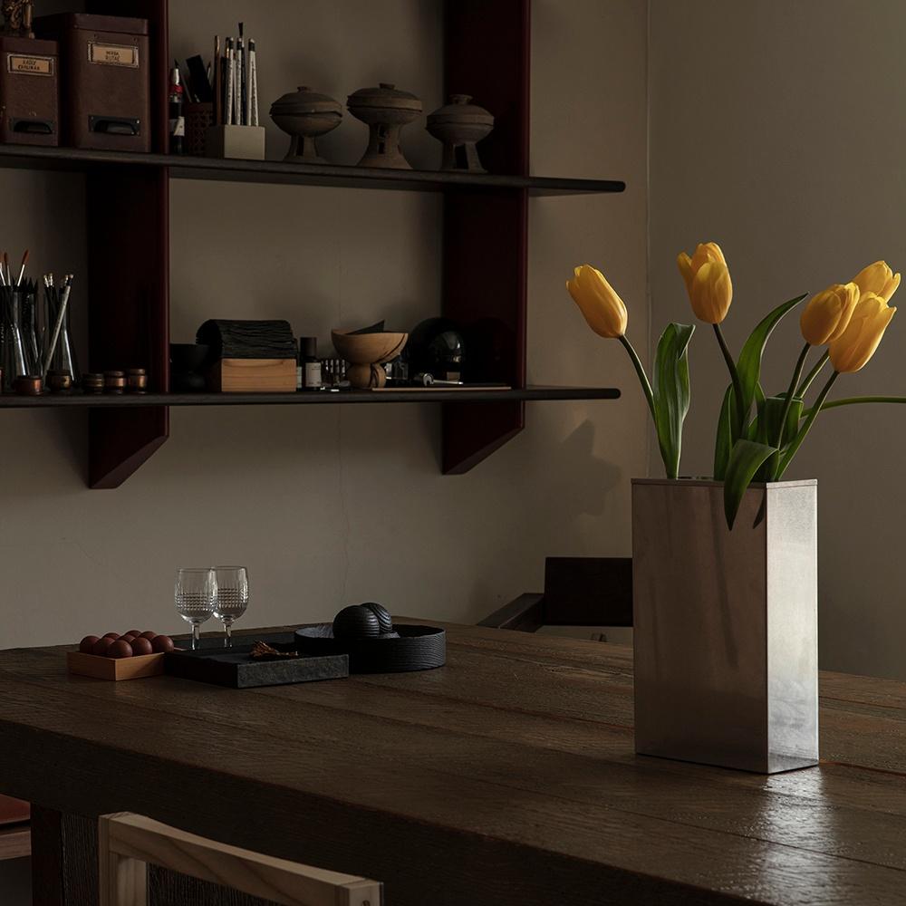 Composition Vase Rectangle, Long