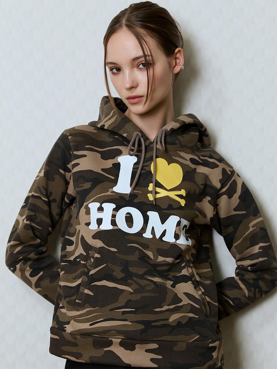 GT I LOVE HOME HOOD TEE(CAMO)