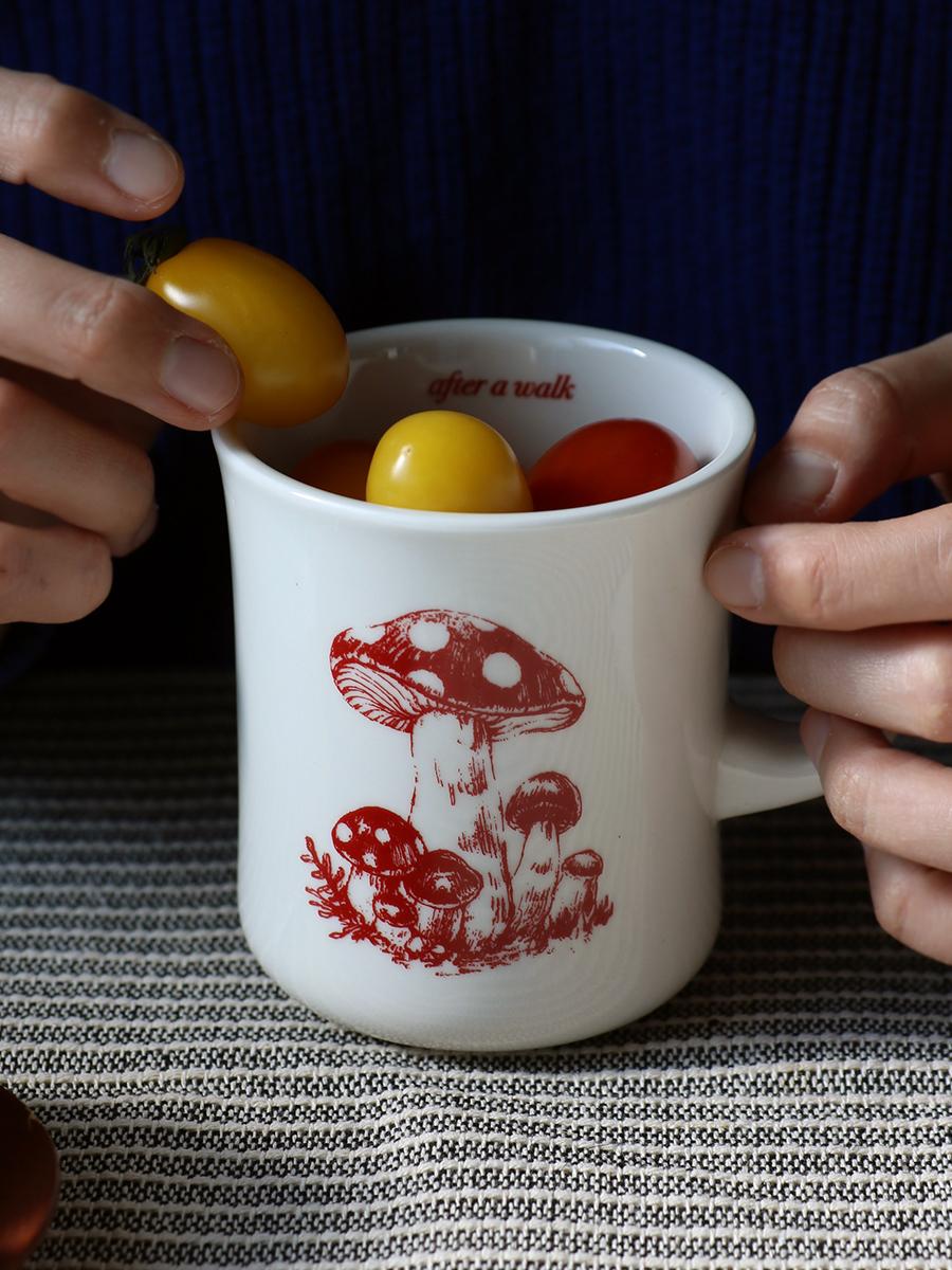 allgray mug _ After a walk _ mushroom