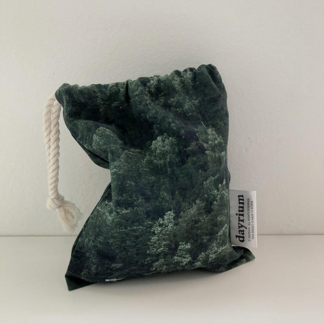 [현대백화점] [데이리움] 스트링 파우치 M (녹턴) 파우치선물