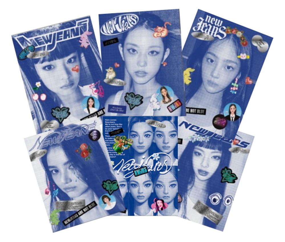 뉴진스 블루북 앨범 New Jeans 1집 다니엘 혜인 민지 하니 해린