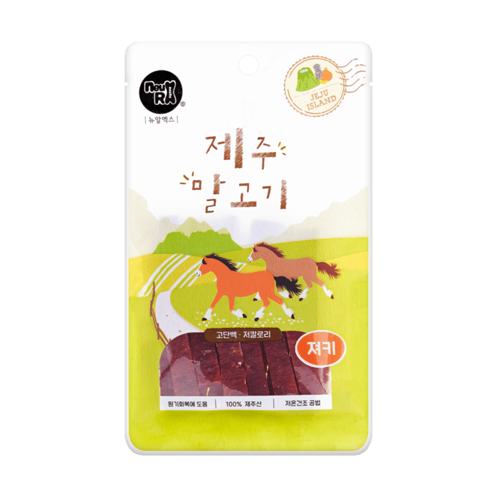 뉴알엑스 제주 말고기 져키 60g
