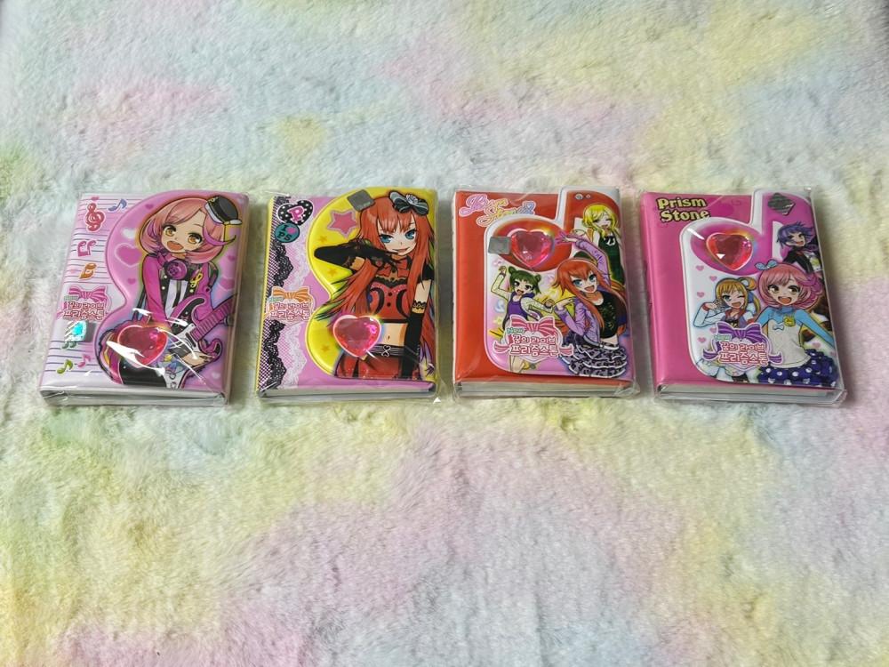 [고전문구] 마법의다락방 꿈의라이브 프리즘스톤 큐빅 커버 수첩