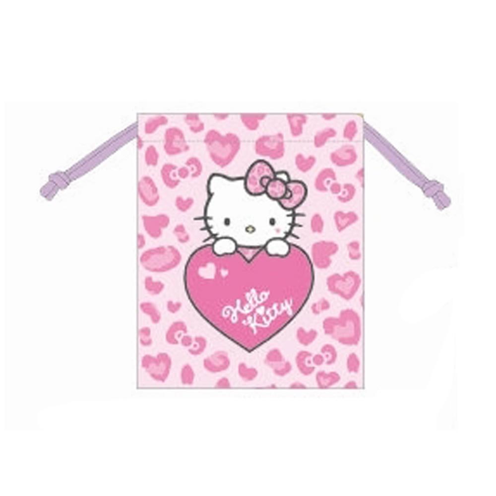 산리오 헬로키티 90s 고고걸 갸루 시리즈 끈 파우치 [핑크호피]