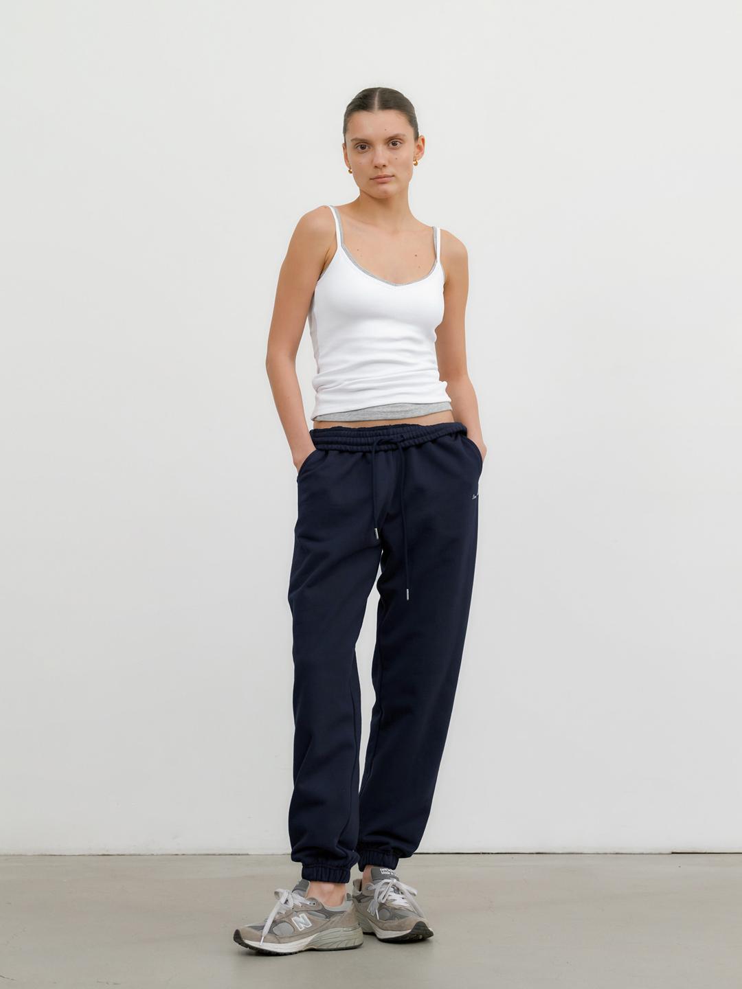 [3차] Ribbed Pad Cup Top - White
