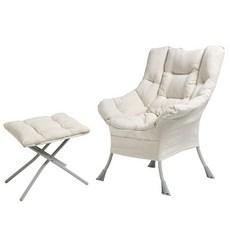 캠프밸리 릴렉스 밀란쇼파 세트(스툴포함) 패브릭쇼파 1인용쇼파