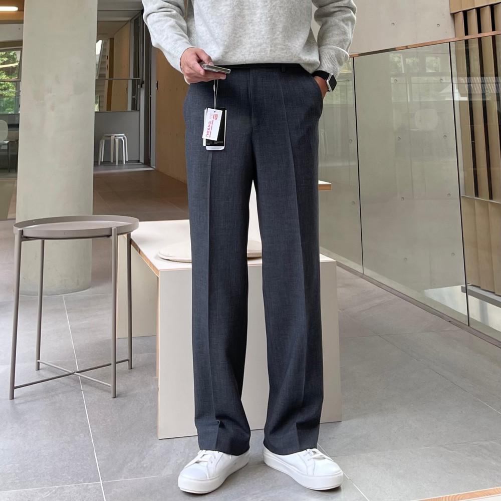 [Thermolite] 세미와이드 히든밴딩 슬랙스 (5color)