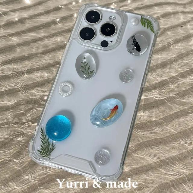 [handmade] 🐠작은 어항 레진 폰케이스