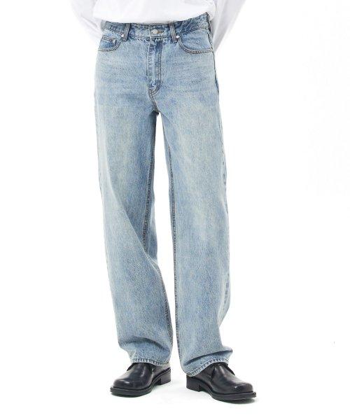 CAT SEMI WIDE DENIM BLUE