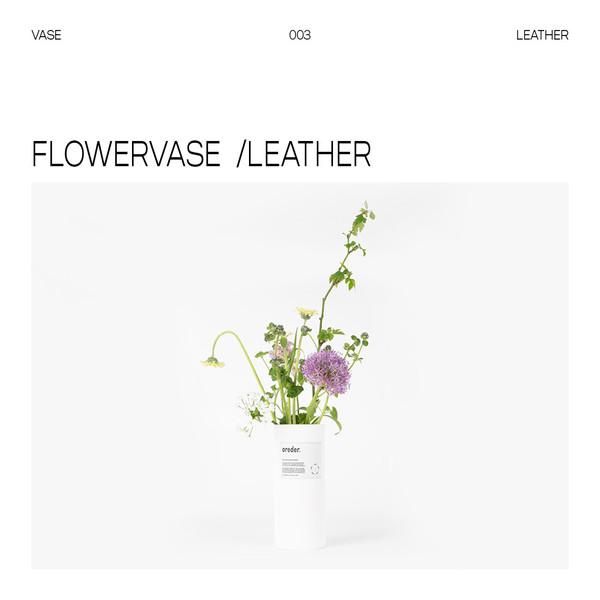 FLOWERVASE LEATHER