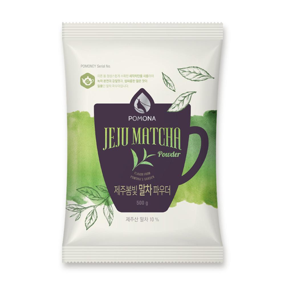 POMONA 포모나 제주봄빛 말차 파우더 500g