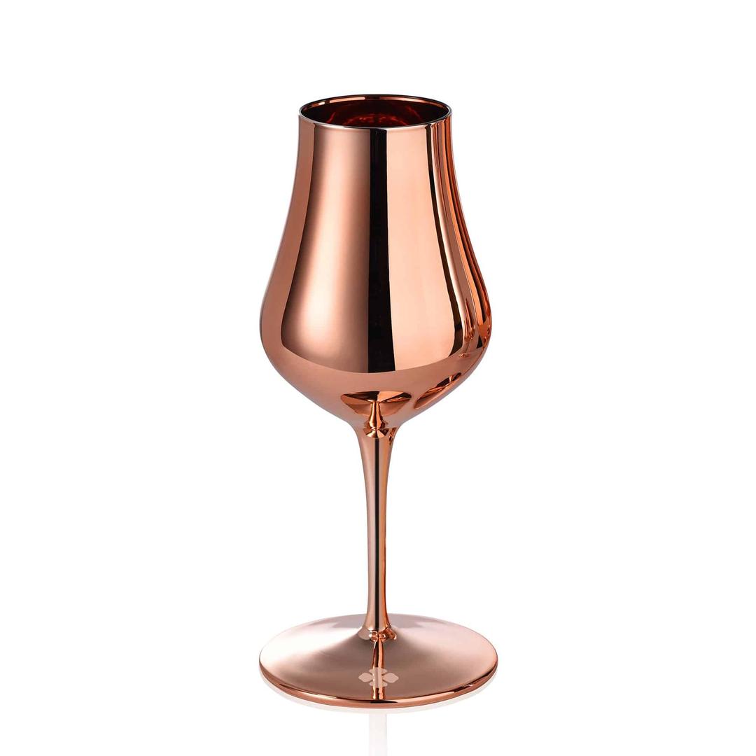 CAMUS COGNAC VERRES TULIPE CUIVRÉS (X6)