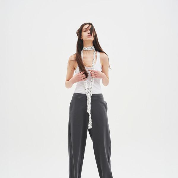 STILLLINE WIDE FIT SWEATPANTS CHACOAL