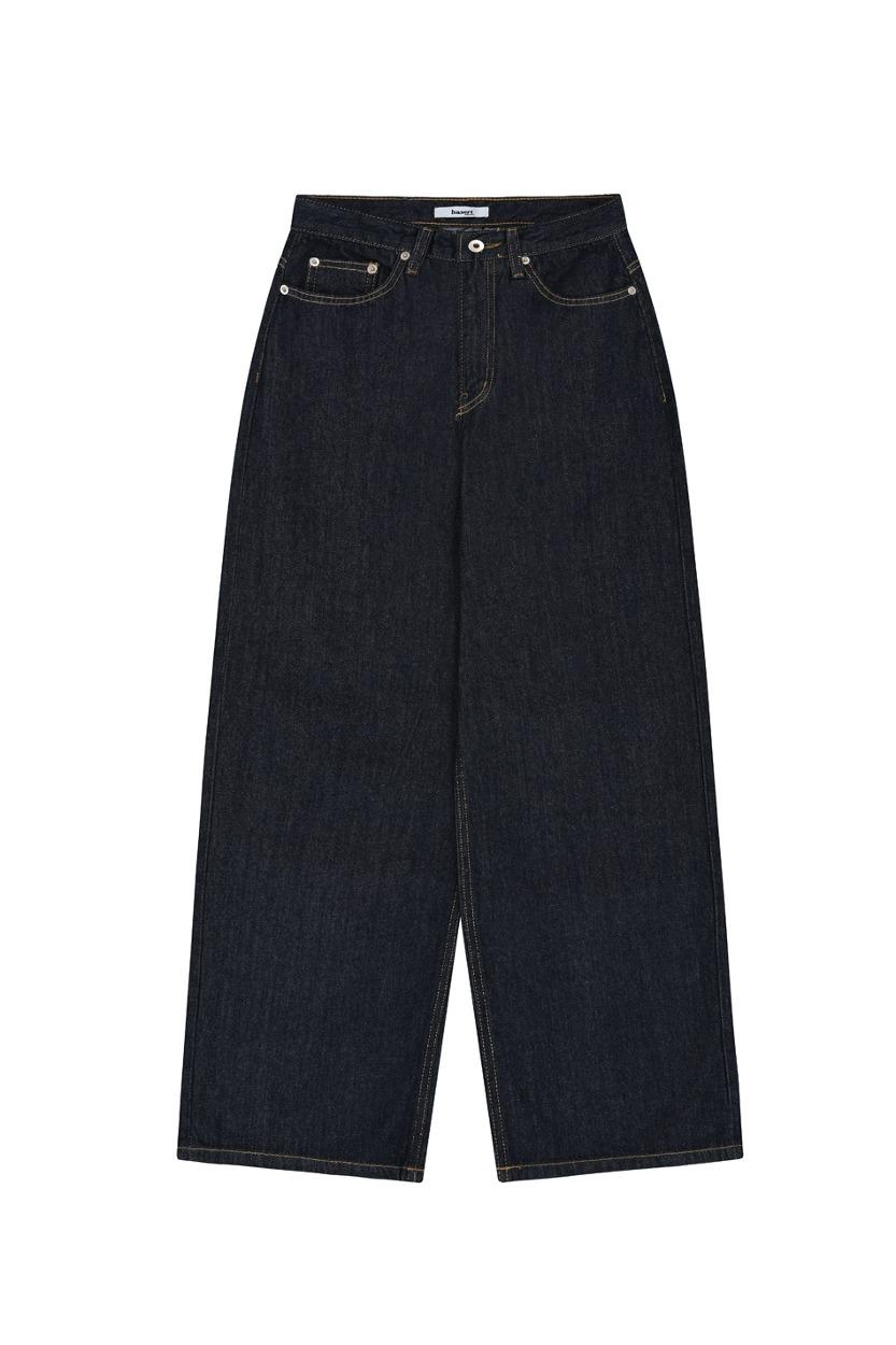 1025 Unwashed Wide Leg Denim