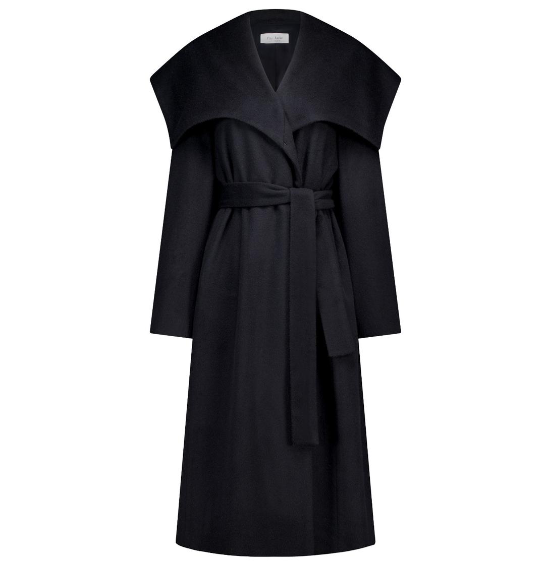 Jenin Cashmere Shawl Coat (Fabric by Australia)